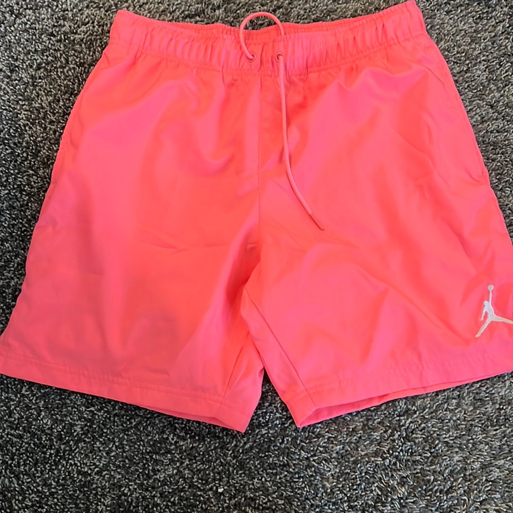 Mens size small Jordan swim trunks never worn
